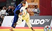 Victoria Folger beim Judo-Wettkampf